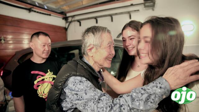 “El momento que tanto esperamos”: Alberto Fujimori se reencuentra con sus nietas Kyara y Kaori Villanella