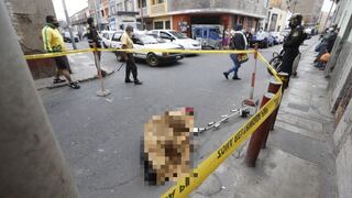 Asesinan a balazos a dos hombres en distintos puntos de Barrios Altos