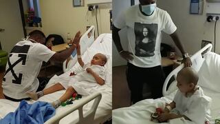 Jefferson Farfán cumple sueño de niño con leucemia | FOTOS y VIDEO