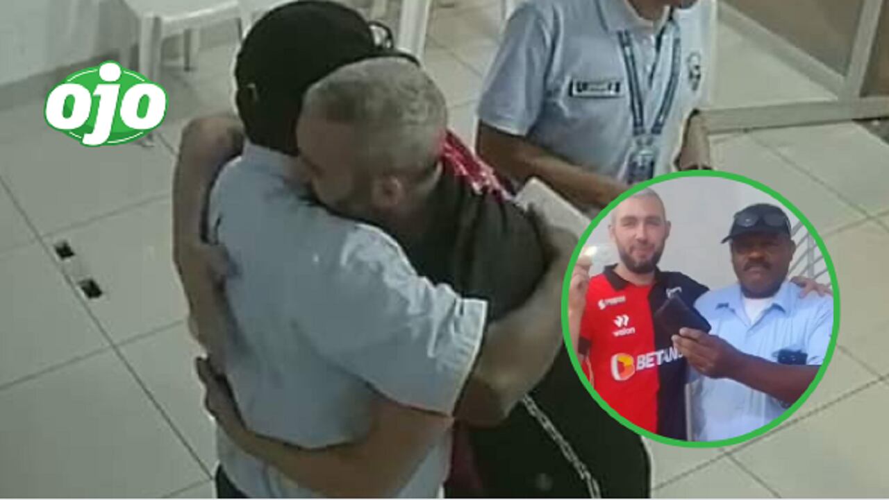 Wilhelm Federschmidt agradeció al agente municipal.