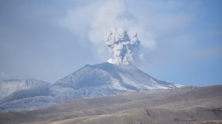 Volcán arequipeño Sabancaya emitió más de 6 millones de t de gas volcánico (SO2) hasta el 2020