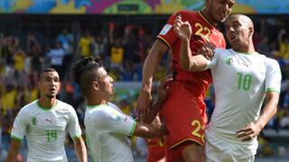 Bélgica gana 2-1 a Argelia 