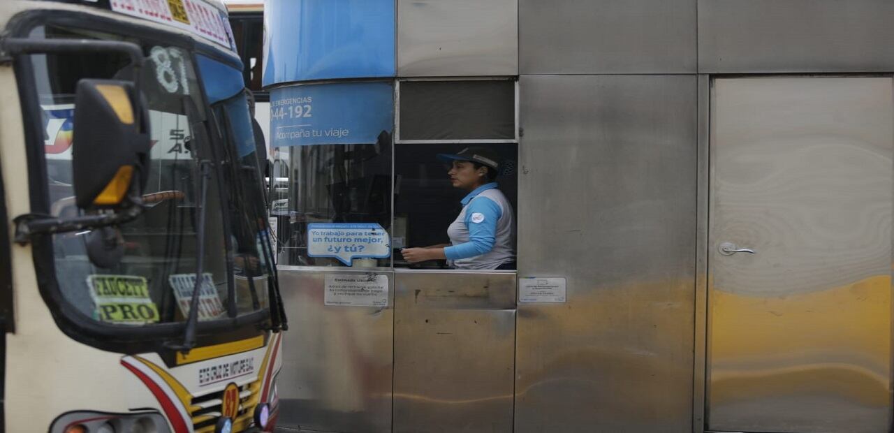 Cobros en peaje de Puente Piedra. Foto: César Bueno @photo.gec