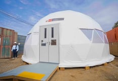 Entregan aulas de emergencia en Ayacucho