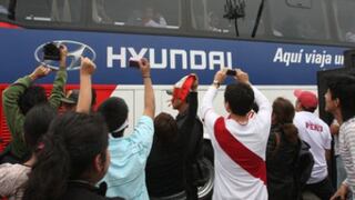 Selección peruana llega a Lima tras encuentro con Chile 
