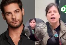 Andrés Wiese denuncia a mujer que lo golpeó en la vía pública: “va a poner veneno a los perros” (VIDEO)