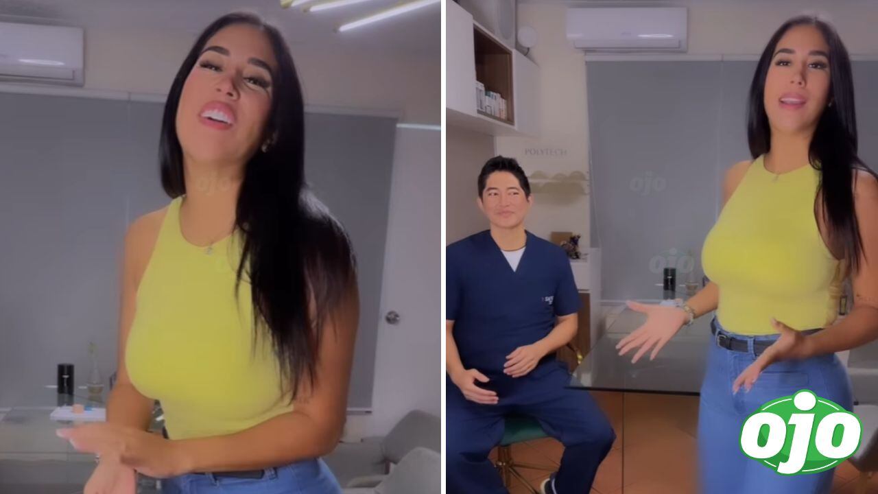 Melissa Paredes confía en el Dr. Fong | Imagen compuesta 'Ojo'