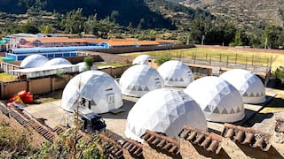Minedu instala 10 aulas de emergencia tipo domos en Ayacucho