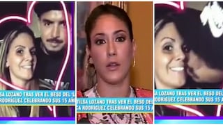 Tilsa Lozano ve 'chape' entre 'El Loco' Vargas y Blanca Rodríguez y reacciona feo (VIDEO)