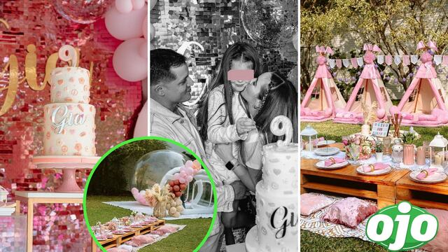 La hermosa fiesta ‘picnic’ que le realizaron Gino Pesaressi y Mariana Vértiz a su hija por sus 9 años | VIDEO