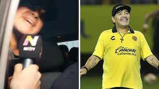 Diego Maradona repite famosa grosería tras salir de hospital (VIDEO)