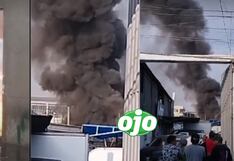 Cercado de Lima: Reportan incendio de almacén cerca a Plaza Unión