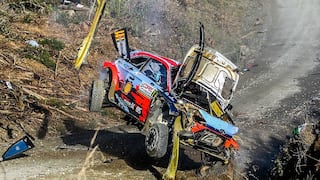 ​Neuville, líder del Mundial de Rally, sufre terrible accidente (VIDEO)