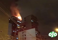 Devastador incendio se registra en el último piso de un lujoso complejo residencial en Miraflores
