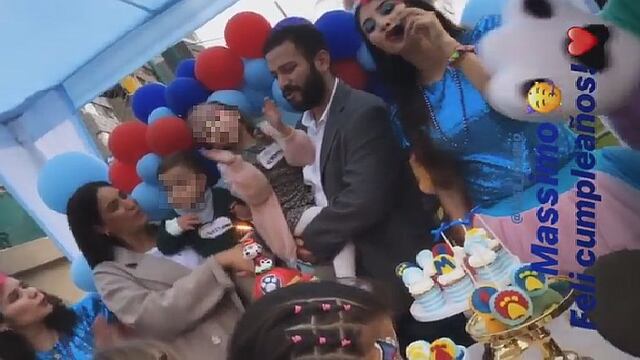 Tilsa Lozano y "Miguelón" celebran juntos el primer año de su segundo hijo | VIDEO