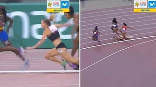 Lima 2019: Atleta canadiense sufrió terrible caída en la prueba de 800 metros │VIDEO