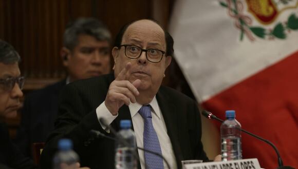 Julio Velarde, presidente del BCR, asistió a la Comisión de Economía del Congreso. Foto: César Bueno @photo.gec
