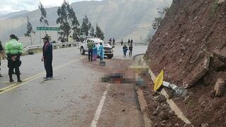 Apurímac: Dos autoridades muertas y diez heridos en despiste de camioneta 