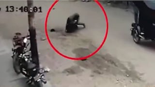 Ladrón quiso robar un celular, pero fue agarrado a golpes por su víctima (VIDEO)