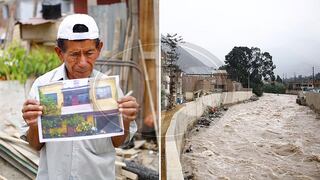 Chosicanos piden muro de contención tras incremento de caudal del río Rímac (VIDEO)