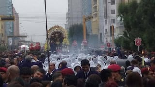 Señor de Los Milagros: Fieles temen un terremoto y le ruegan en procesión [VIDEO]