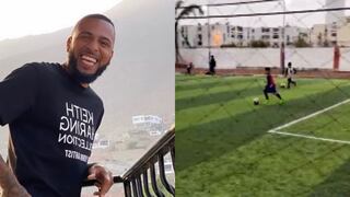 Alexi Gómez comparte emotivo video de su hijo siguiendo sus pasos en el fútbol