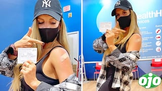 Alejandra Baigorria se vacuna contra el COVID-19 en EE.UU: “Antes yo no quería por miedo”