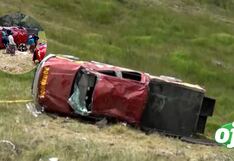 Bombero fallece y cinco quedan graves tras caer de barranco en Cajamarca (VIDEO)