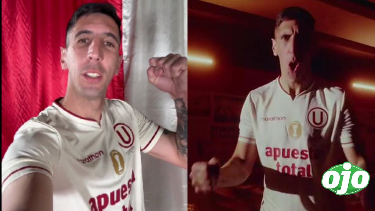 Diego Dorregaray es presentado como nuevo delantero de Universitario.