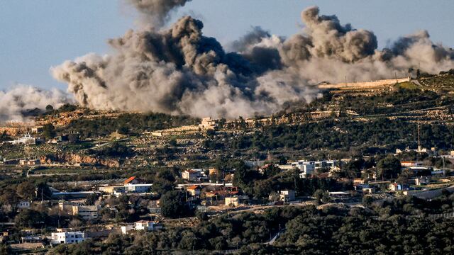Israel bombardea otra vez el este del Líbano en medio de tensiones