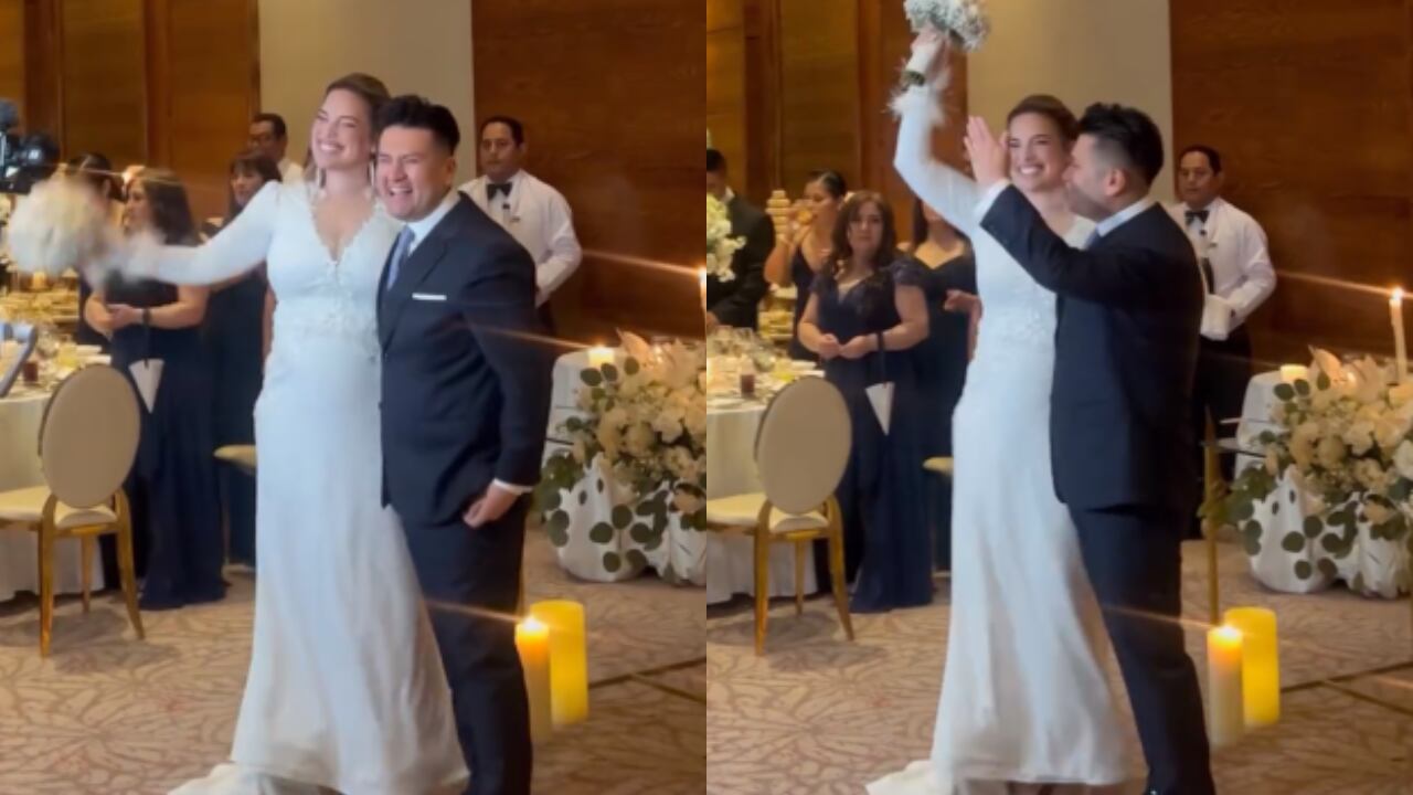 Deyvis Orosco y Cassandra Sánchez De Lamadrid se casaron.