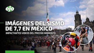 Así se vivió el fuerte sismo de 7,7 en el centro de México