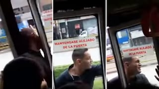 Ladrón se lanza del bus del Metropolitano tras robar billetera (VIDEO)