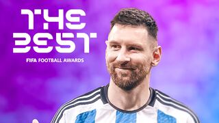 Messi gana el ‘The Best 2023′ pese a que empató en votos con Haaland