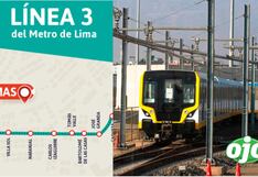 Línea 3 del Metro de Lima: ¿Cuál será y dónde se ubicará la última estación del tren en Comas?