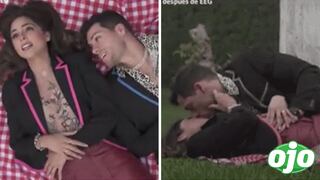 Luciana Fuster y Patricio Parodi se besaron durante romántico pícnic en “La Academia” | VIDEO