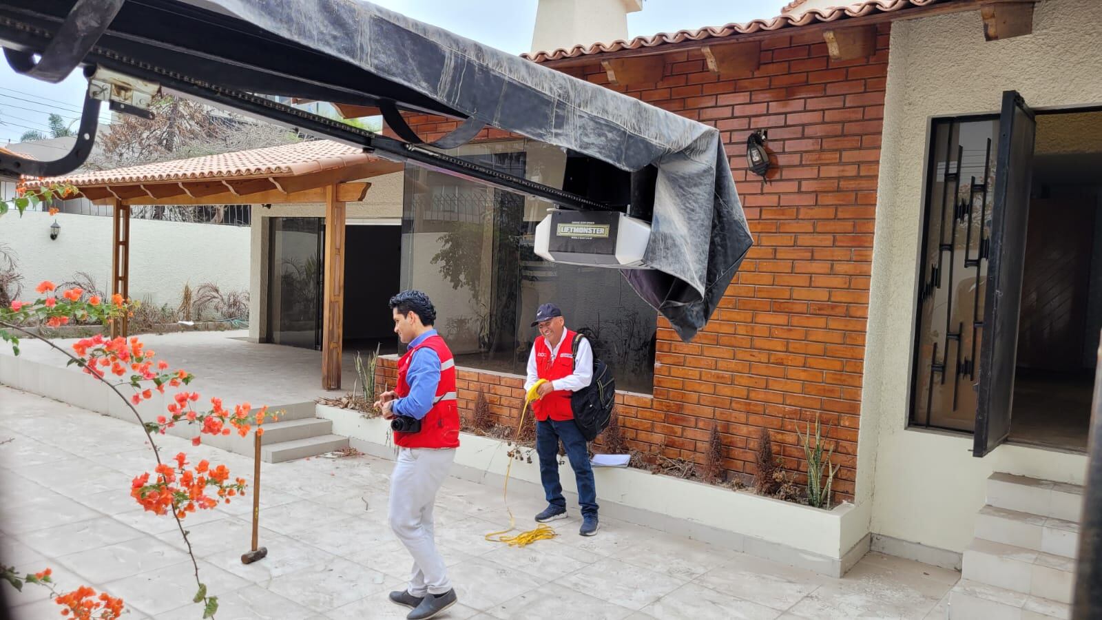 Intervención para incautación de la residencia de San Isidro usada para la corrupción.