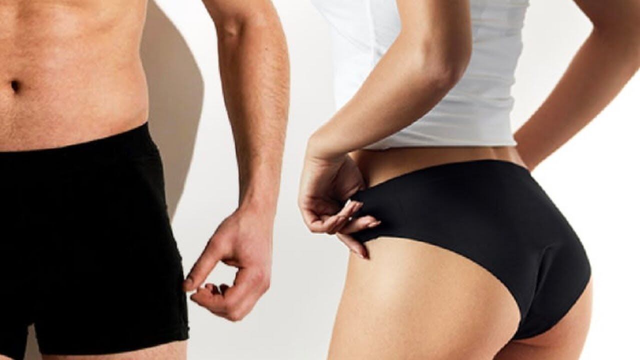 Ropa interior que "se lava a sí misma".