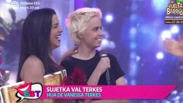 Vanessa Terkes recibe sorpresa de su hija Sujetka Val en vivo | VIDEO