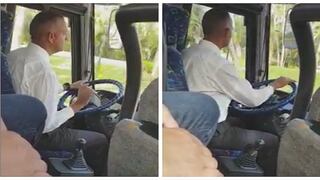 Conductor es la sensación en Facebook por su forma de manejar (VIDEO)