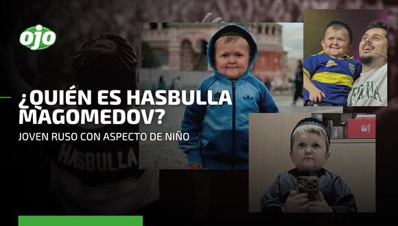 Hasbulla Magomedov, el joven ruso con aspecto de niño que es viral en redes sociales