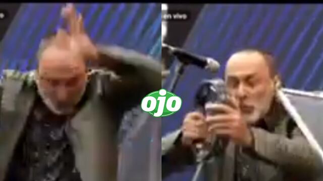 Placa de vidrio cae en la cabeza de Pocho Prieto, vocalista de Río (VIDEO)
