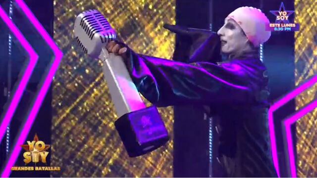 Imitador de Marilyn Manson derrotó a José José y ganó la final de “Yo Soy: Grandes Batallas” 