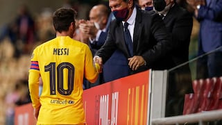 Presidente del Barcelona aseguró que no estaba dispuesto a hipotecar el club por Lionel Messi