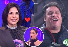 ‘La Milechi’ le declara su amor EN VIVO a trabajador de América TV: “Yo le voy a dar mucho cariño”