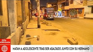 Adolescente es asesinado a balazos durante asalto en San Juan de Miraflores | VIDEO