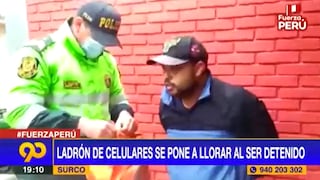 Capturan a venezolano que robó celular y dijo que lo hizo “por sus hijos” | VIDEO