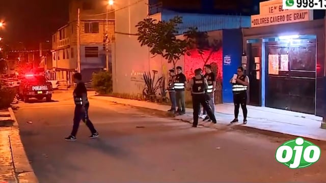 Mototaxista es arrojado de su vehículo y asesinado a tiros en San Juan de Miraflores (VIDEO)