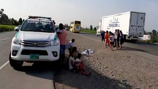Barranca: conductor mata a peatón en la carretera y se da a la fuga | VIDEO