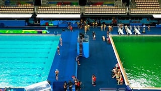 Río 2016: Agua de piscina cambia de color, pero misterio es resuelto 